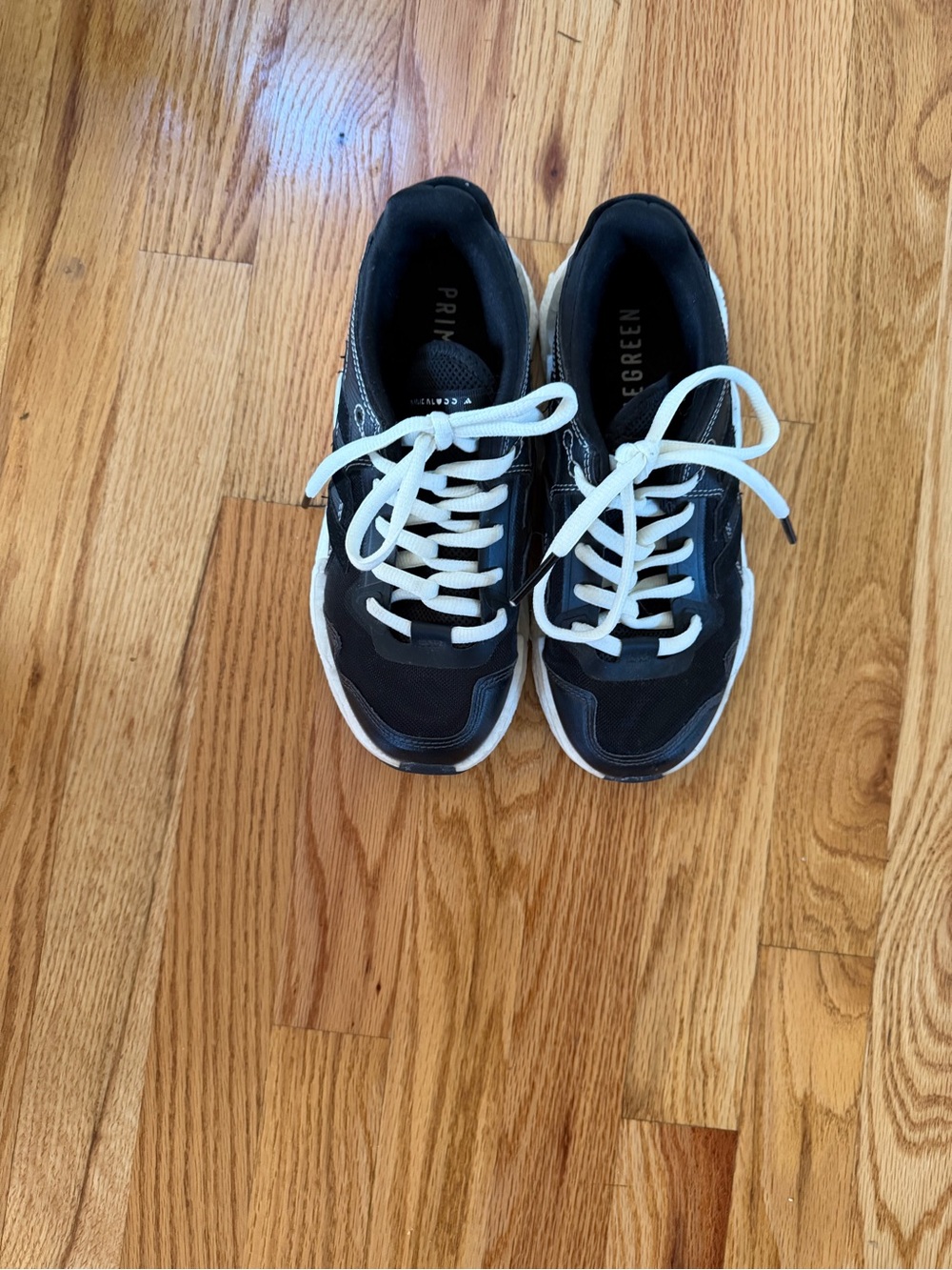 adidas Women's Black and White Sneakers